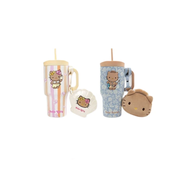 【Pre-Order】Hello Kitty × TBH - Stainless Steel Straw Tumbler