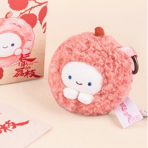Rongmomo - Movie 'Lychee of Chang'an' Co Branded Lychee Plush Keychain