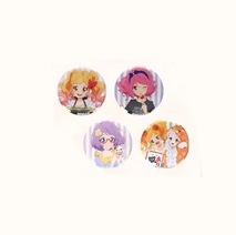 【Pre-Order】Aikatsu! x Sanyueshou - Badge Blind Box - AIKATSU!STYLE ver. vol.2