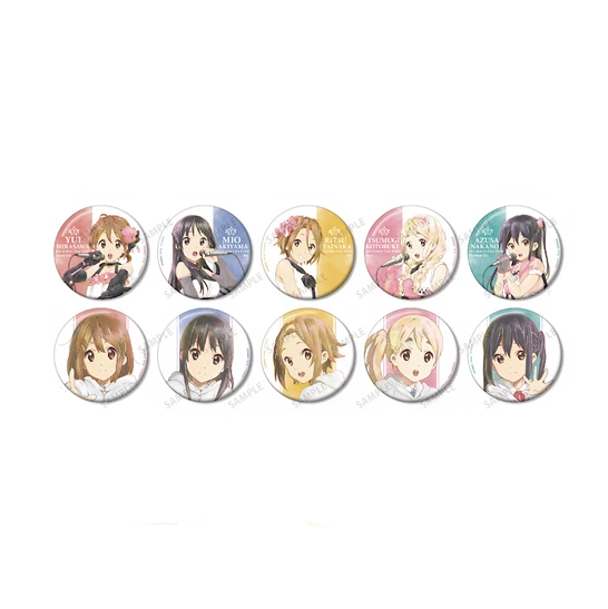 K-ON! - Ani-Art aqua label Vol.2 - 100mm Badge