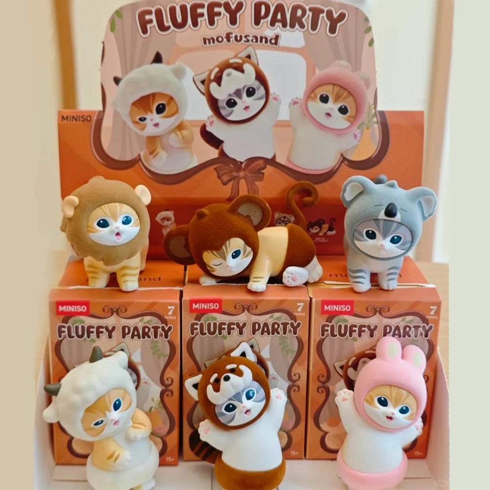 【Pre-Order】Mofusand - Fluffy Party Blind Box