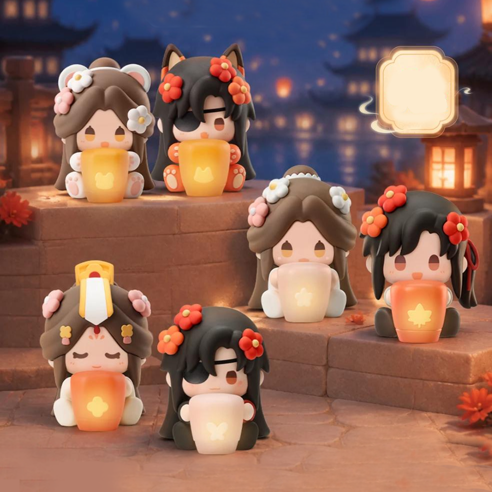 【Pre-Order】Heaven Official's Blessing - Lucky Plush Lantern Soft Vinyl Sitting Figure Blind Box