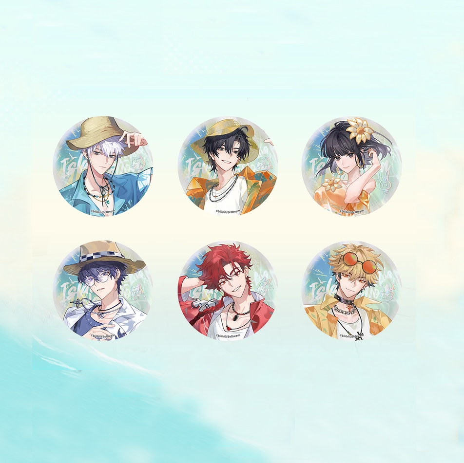 【Pre-Order】Link Click - Island Vacation Series - Can Badge