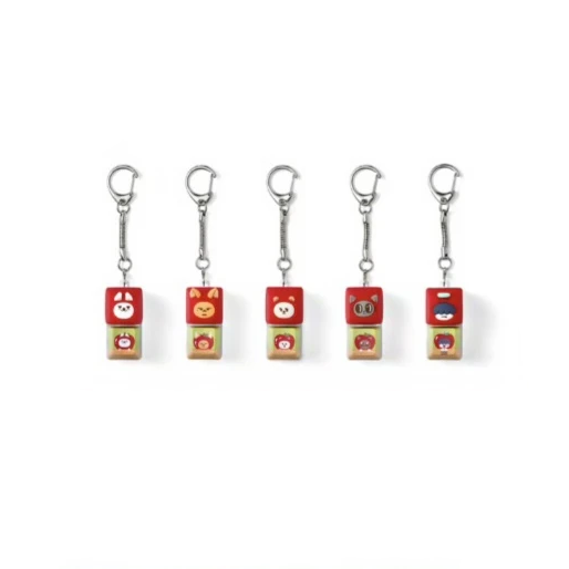 【Pre-Order】TXT - Apple Horn Bunny - KEYCAP KEYRING