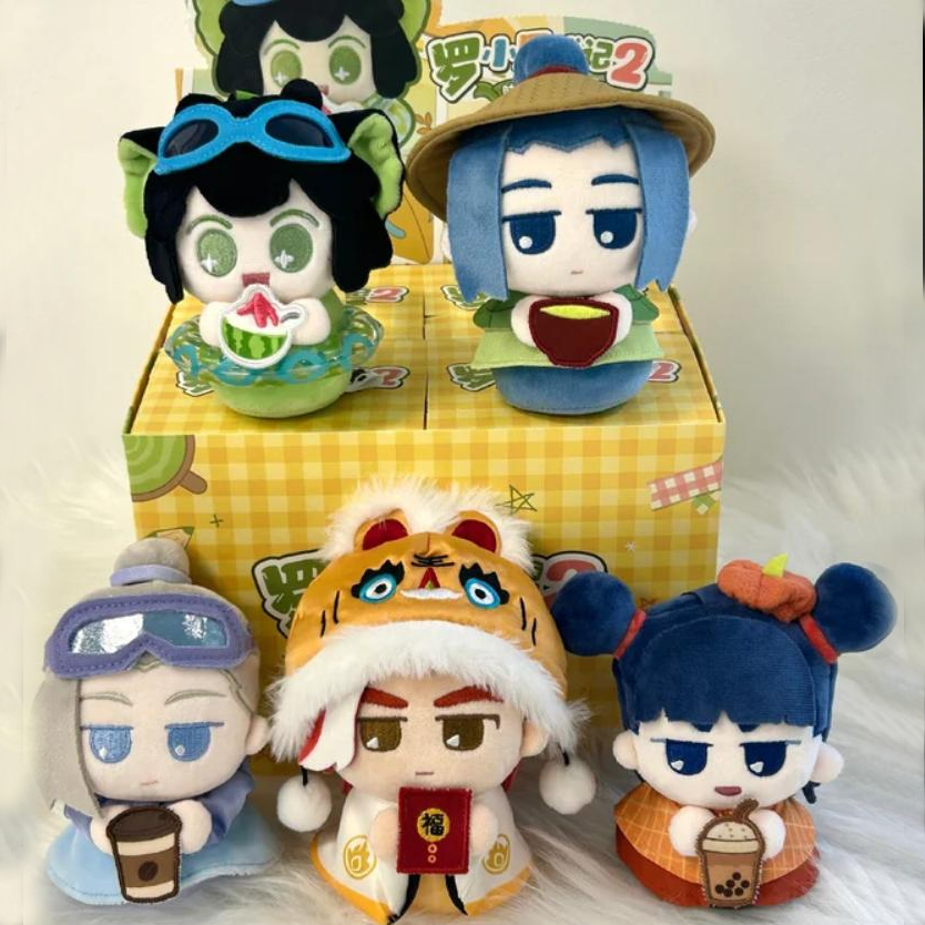 【Pre-Order】The Legend of Luo Xiaohei - Time Diary Dumpling Plush Charm Blind Box