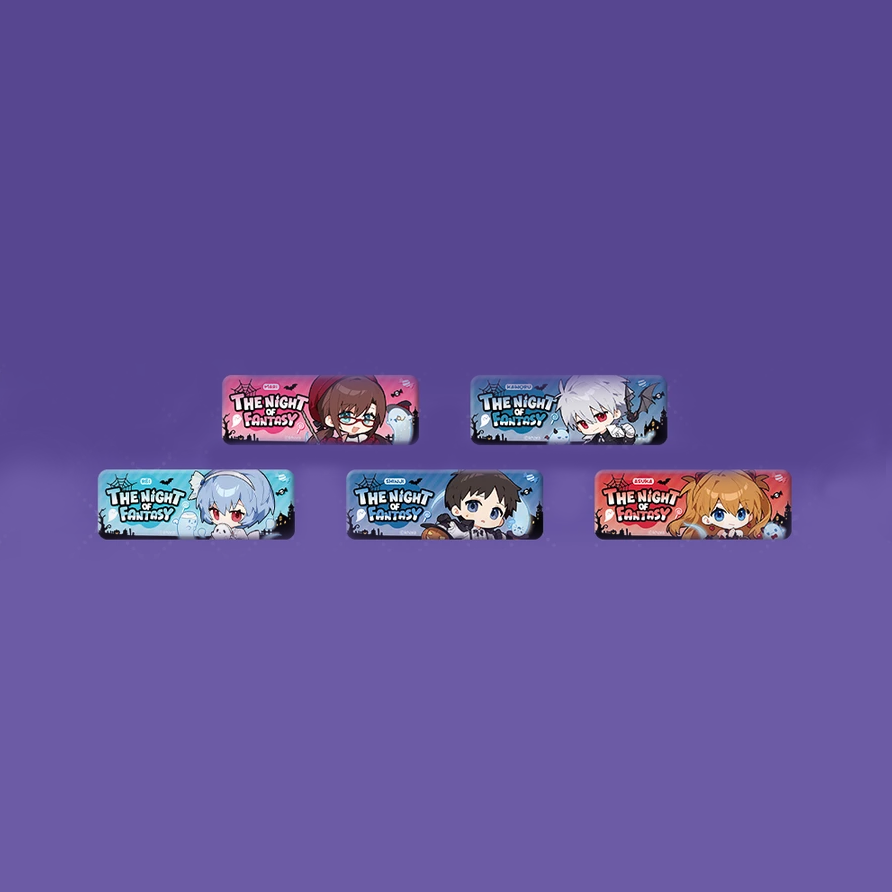Evangelion - The Night of Fantasy Series - Chibi Candy Badge Blind Box