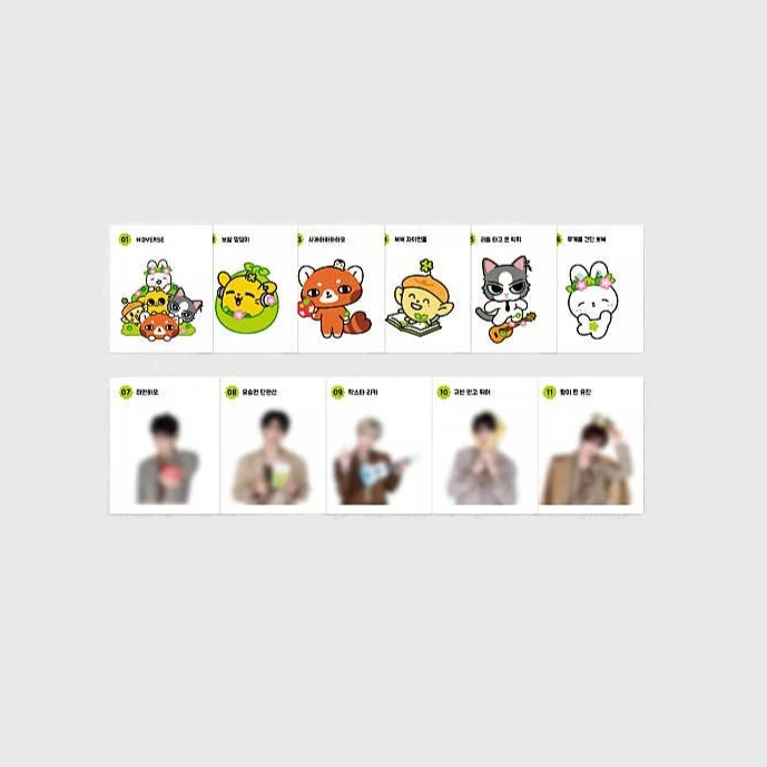 【Pre-Order】 AND2BLE - TTIBU STICKER SET