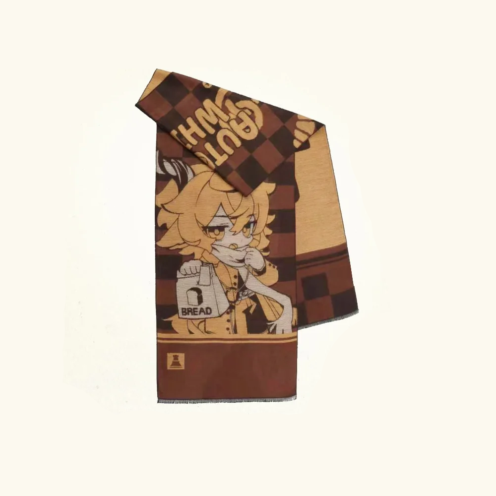 Arknights x MINISO - Autumn Whispers Series - Ebenholz Jacquard Scarf