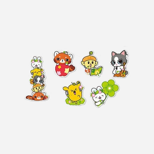 【Pre-Order】 AND2BLE - REMOVABLE STICKER SET