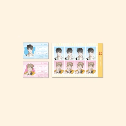 【Pre-Order】Red Thread Quest - March Monster - Amusement Park Series ID Holder Set