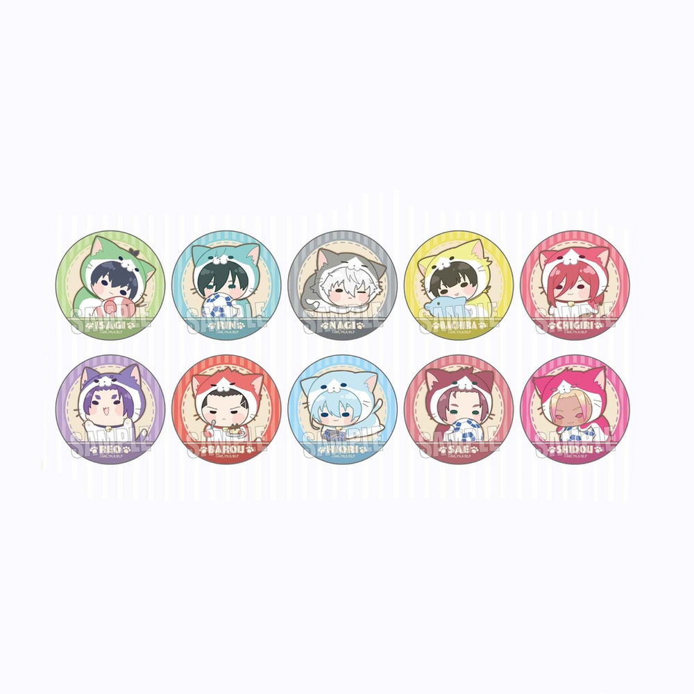 【Pre-Order】BLUE LOCK - MOFU-MANIA Series - Mofu-Mania Trading Can Badge