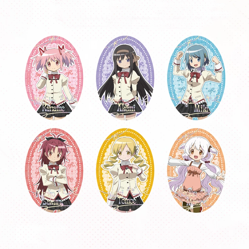 【Pre-Order】Puella Magi Madoka Magica - Walpurgisnacht Rising - Oval Tin Badge Blind Box