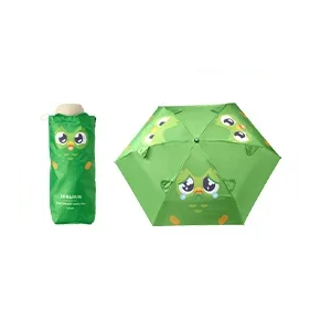 【Pre-Order】Duolingo x MINISO - Foldable Sun Umbrella