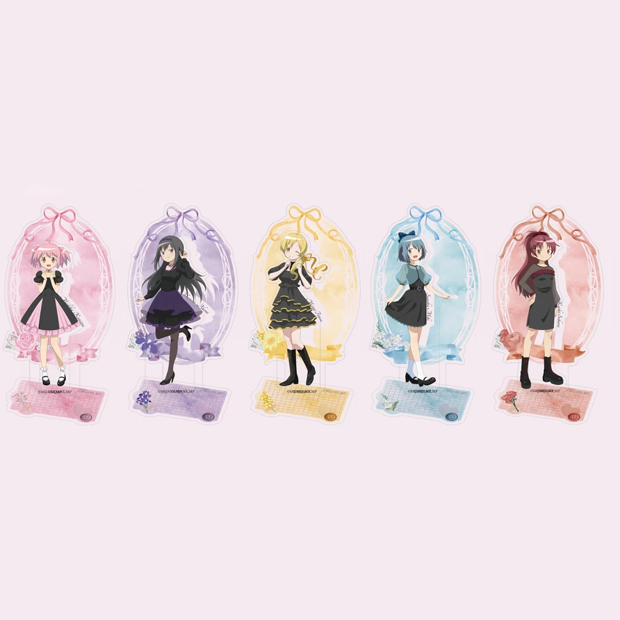 【Pre-Order】Puella Magi Madoka Magica × See You At Pizza - Girls Party Standee