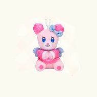 【Pre-Order】Aikatsu! x Sanyueshou - Angel Bear Plush Charm (China Ltd.)