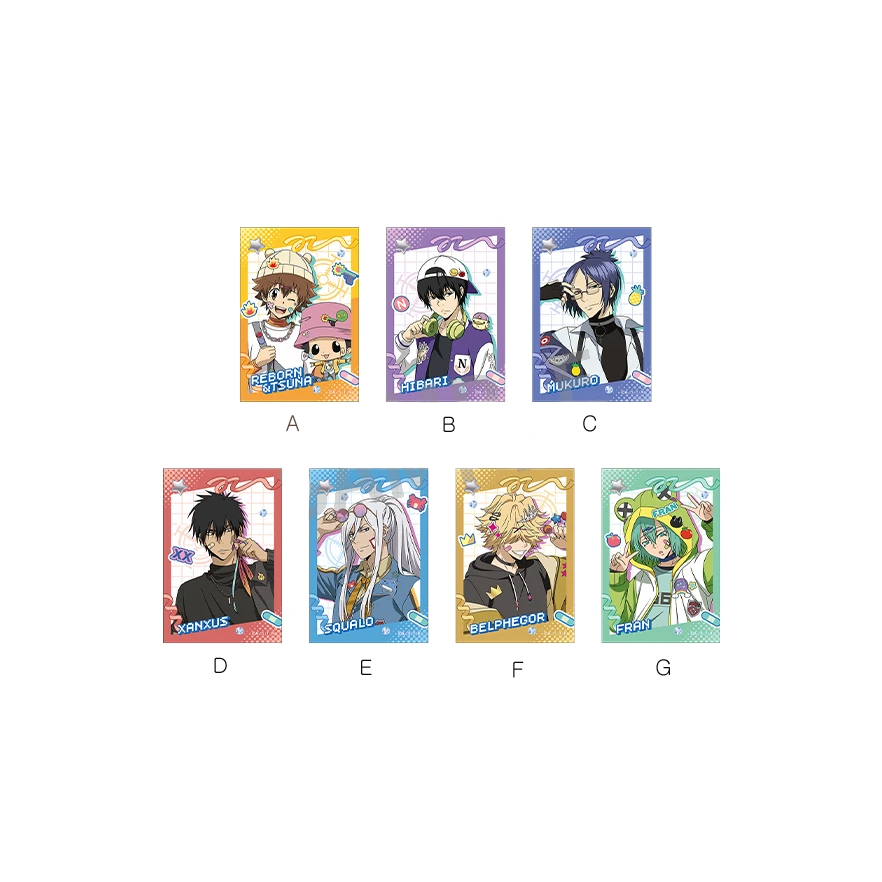 【Pre-Order】Katekyo Hitman REBORN! x BW2026 - Decora Fashion Standable Can Badge