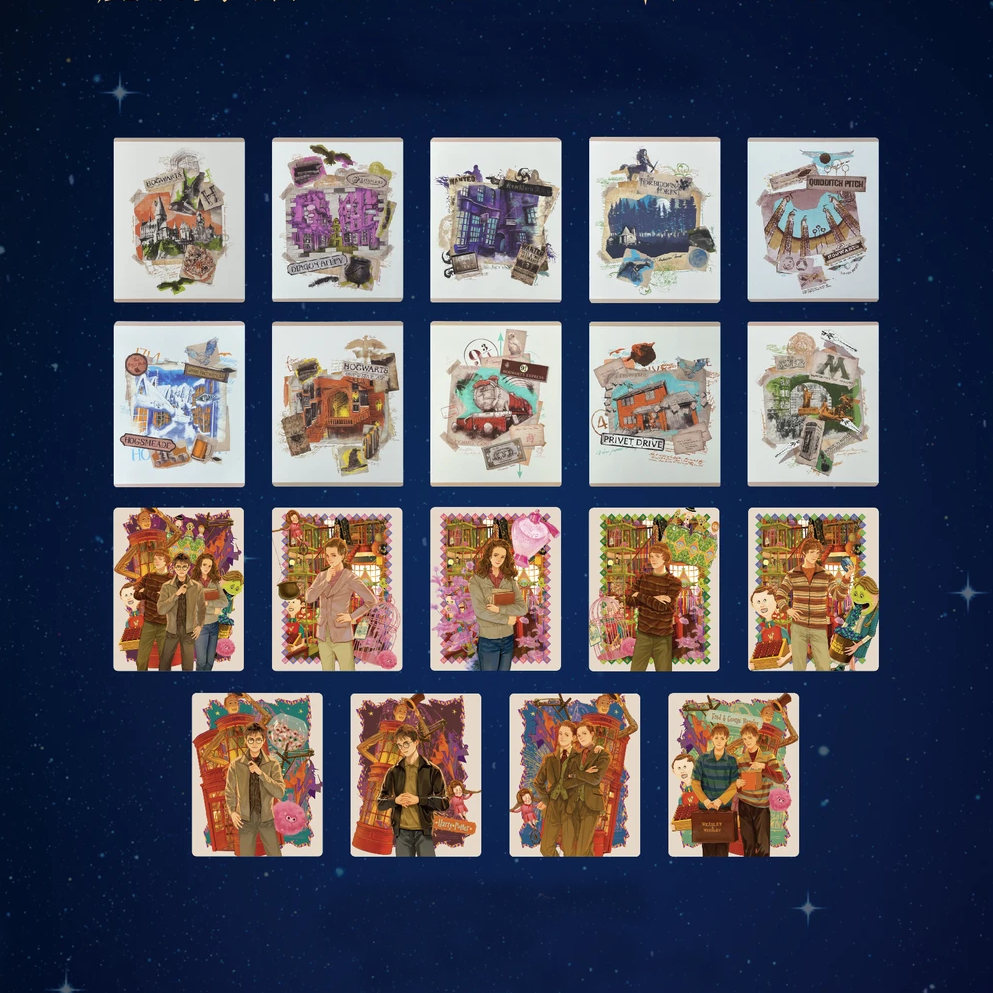 Harry Potter 25th Anniversary x JCC Pop-up - Polaroid-style Mini Card Blind Bag