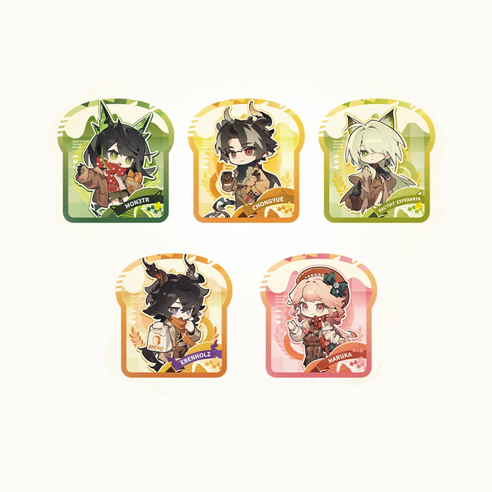 Arknights x MINISO - Autumn Whispers Series - Chibi Wood Fridge Magnet