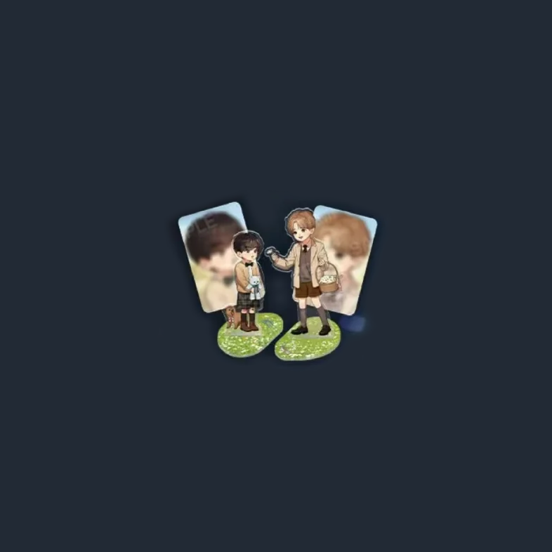 Jinx (Mingwa) - Korea Pop-up - Childhood Acrylic Stand Pair (Jaekyung & Dan)