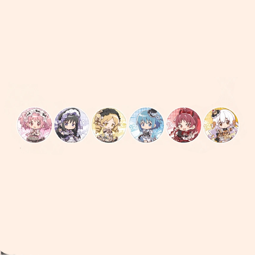 Puella Magi Madoka Magica - 15th Anniversary - Chibi Badge Blind Box