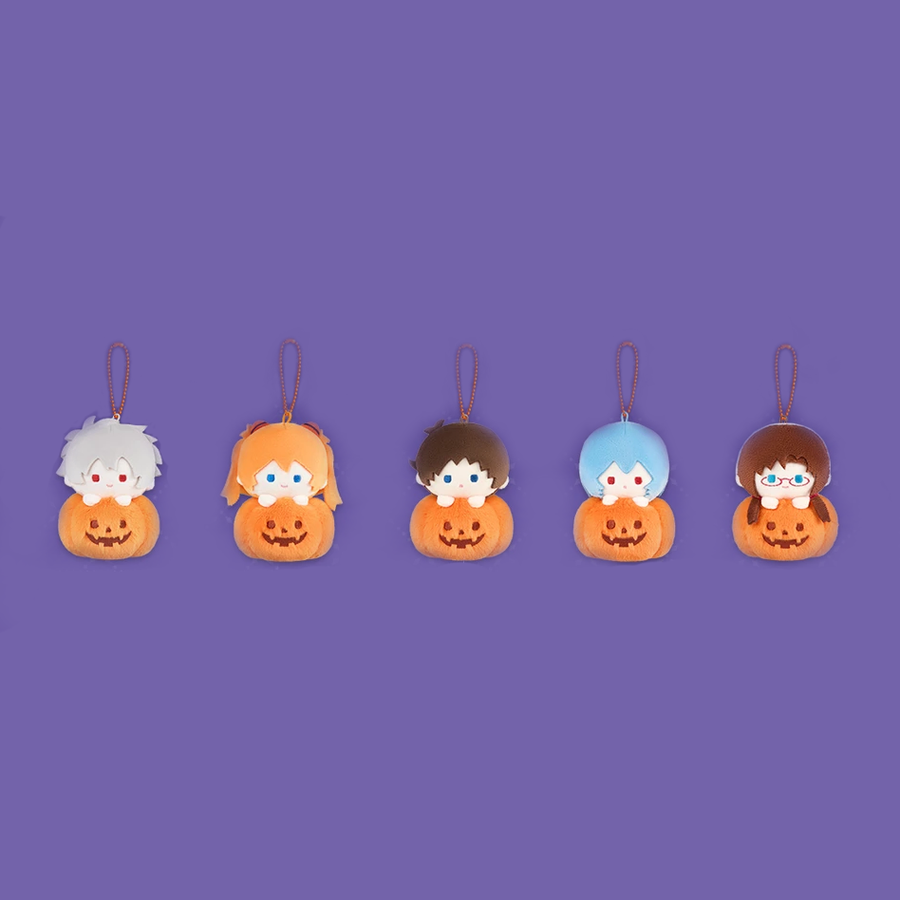 Evangelion - The Night of Fantasy Series - Pumpkin Plush Charm Blind Box