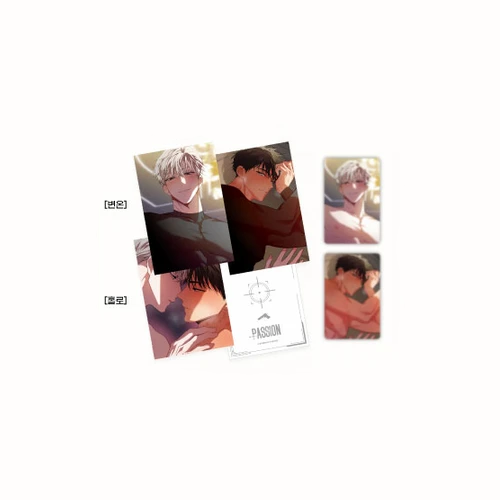 PASSION - Boutonnière's Vow - Thermochromic Postcard Set