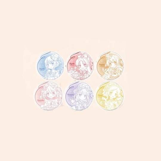 Puella Magi Madoka Magica - 15th Anniversary - Tin Badge Blind Box