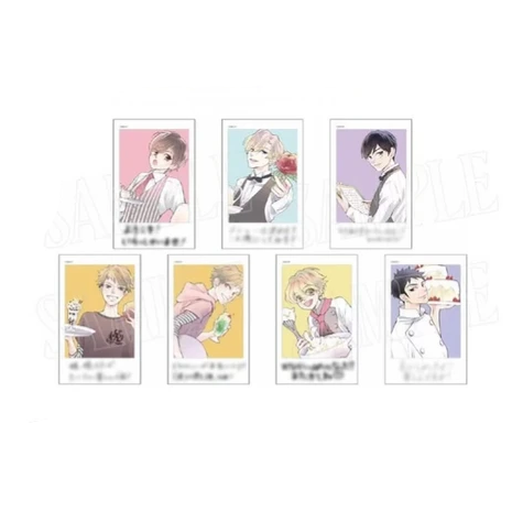 Ouran High School Host Club - Host Club Cafe - Polaroid Card Blind Box