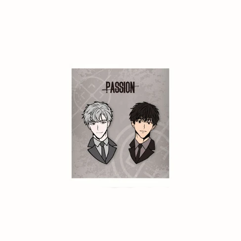 PASSION - Boutonnière's Vow - Metal Badge Set (2 pcs)