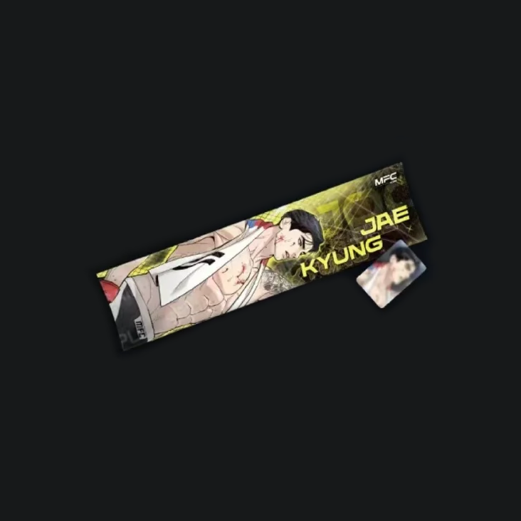 Jinx (Mingwa) - Korea Pop-up - MFC Joo Jaekyung Slogan Banner
