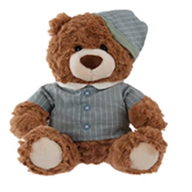 Gifford Bear - Teddy Bear Sleeping Doll