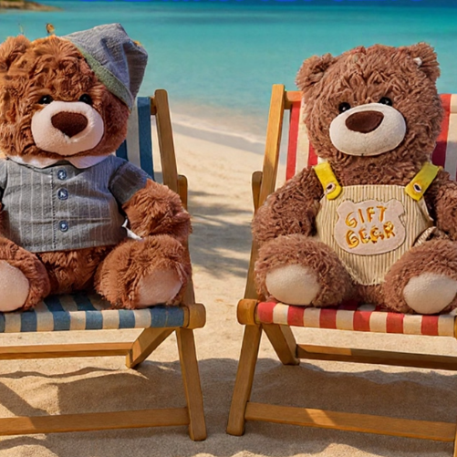 Gifford Bear - Teddy Bear Sleeping Doll