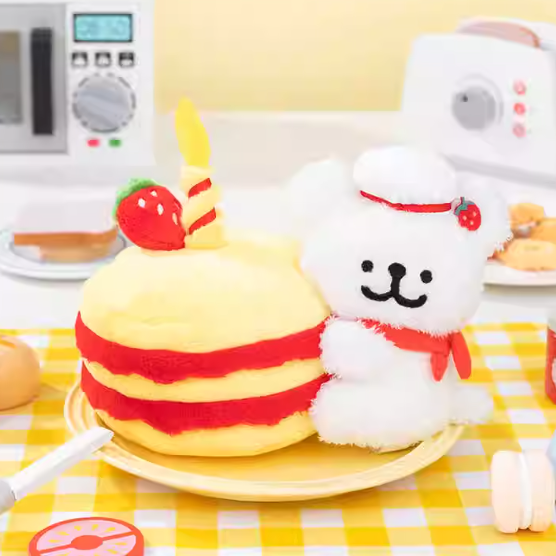 Line Puppy - Cake Ornaments Plush Toy Dolls