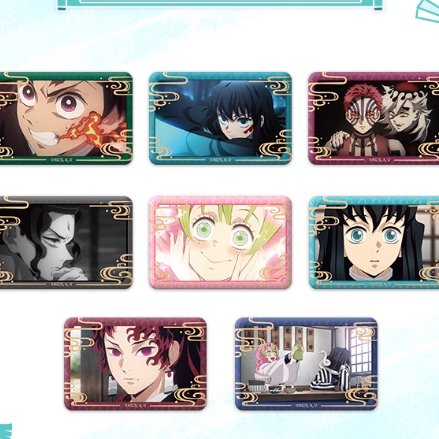 Demon Slayer: Kimetsu No Yaiba - Square Badge Blind Bag