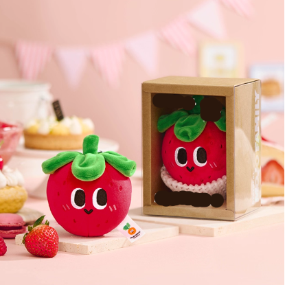 Mayday - Little Strawberry Plush Pendant