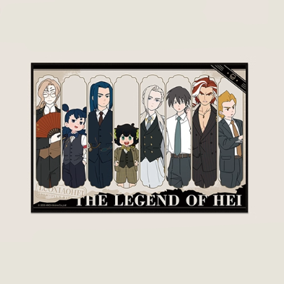 THE LEGEND OF HEI 2 - SUIT Series - Colored Paper