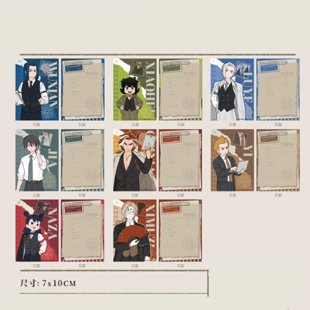 THE LEGEND OF HEI 2 - SUIT Series - Polaroid Set