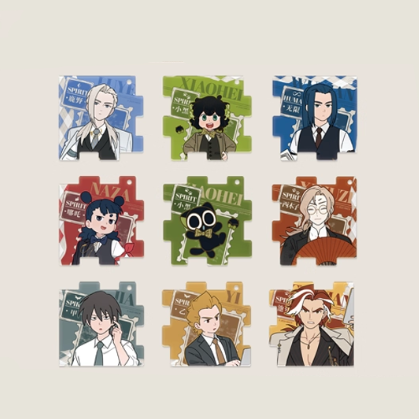 THE LEGEND OF HEI 2 - SUIT Series - Jigsaw Puzzle Pendant