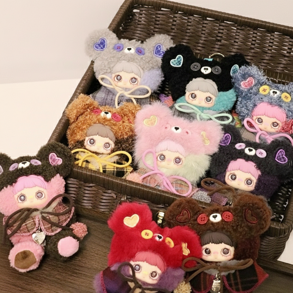 MayMei - Little Bear Biscuit Series Plush Blind Box