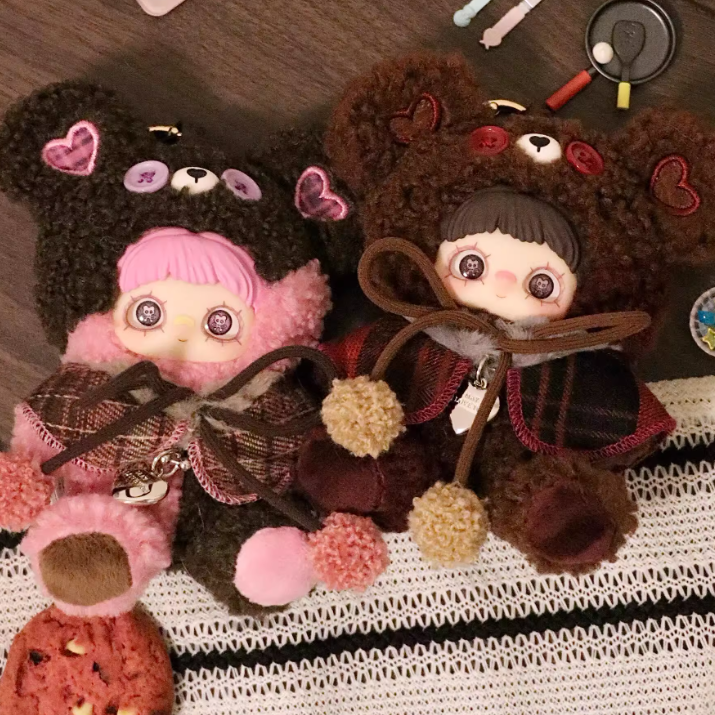 MayMei - Little Bear Biscuit Series Plush Blind Box