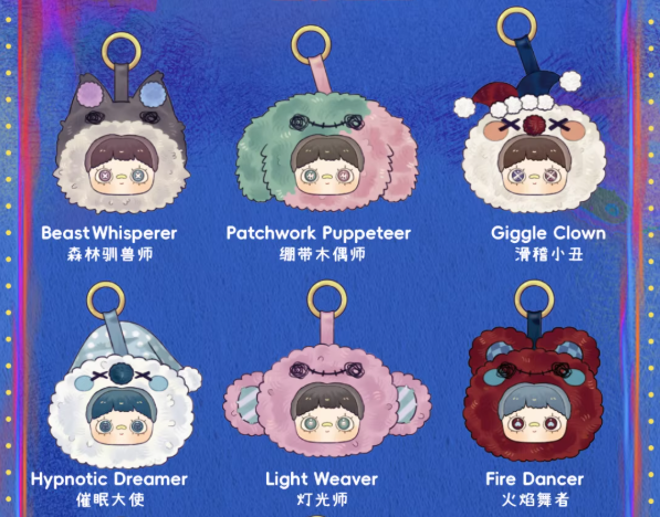 MayMei  - Crazy Circus Series Plush Blind Box