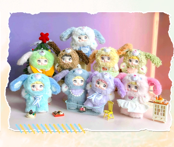Nommi  - Puppy Diary Series Plush Blind Box
