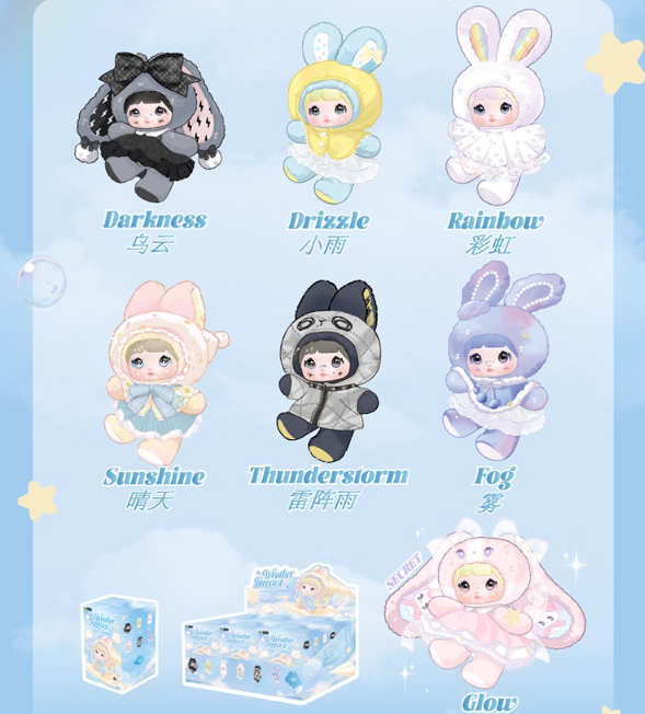 Nommi  - Weather Forecast Series Plush Blind Box