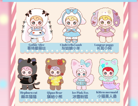 Sunycoco - Rebellious Sweetheart Series Plush Blind Box