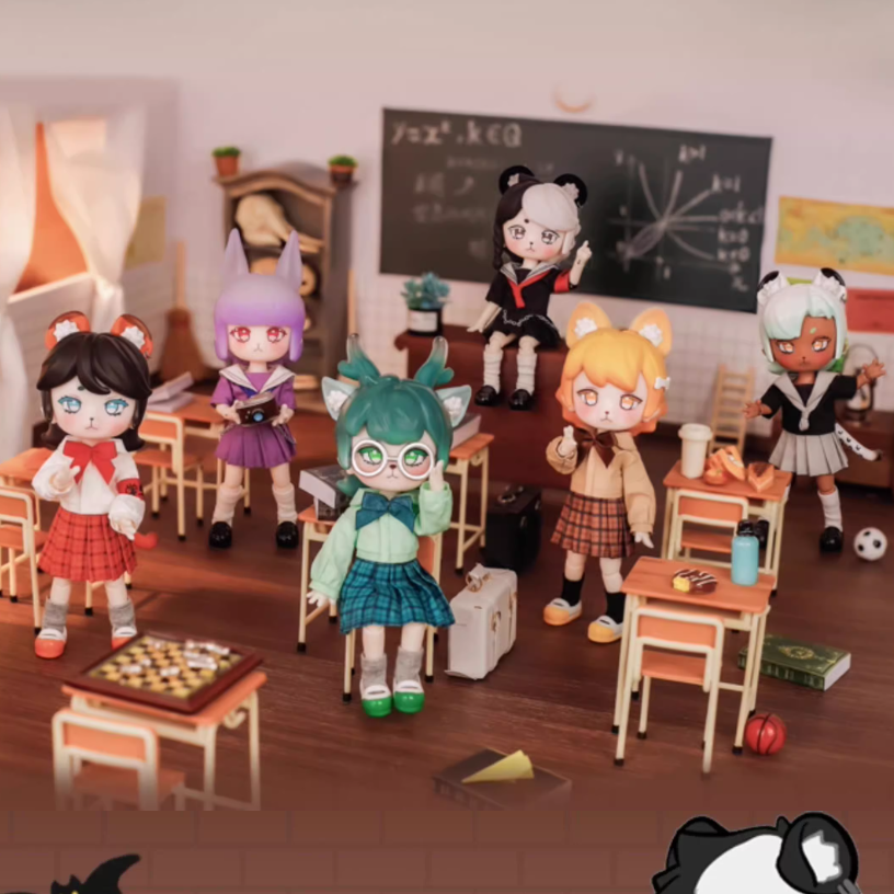 Penny's  Box - College Ghost Story Series Action Figure Doll Blind Box