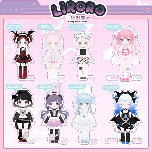 SIMONTOYS - Lilolo Sweetheart Series 12 Point BJD Blind Box