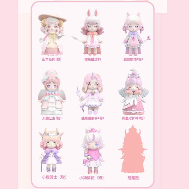 SIMONTOYS - Liroro Pink Castle Series Blind Box