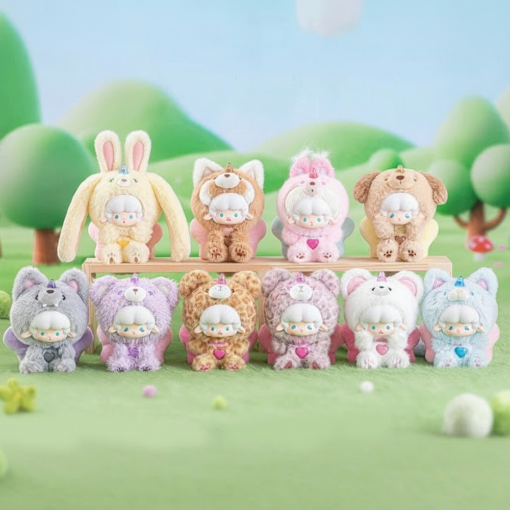 A Gyun - Animal Cute Series Plush Toy Blind Box