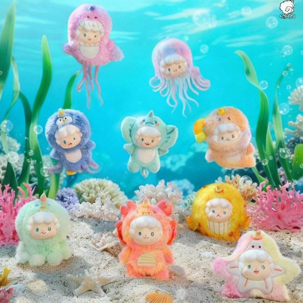 A Gyun - Ocean Adventure Series Plush Toy Blind Box