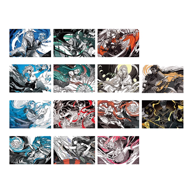 Non Human - Xianshan Qiongge Series Postcard Set